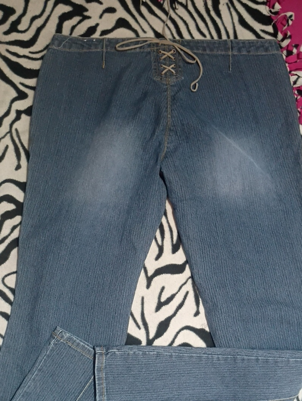 UNIONBAY Vintage Lace-Up Jeans